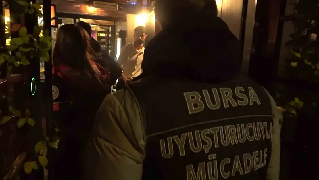 Bursa polisinden gece mekanlarına 'şok' baskın