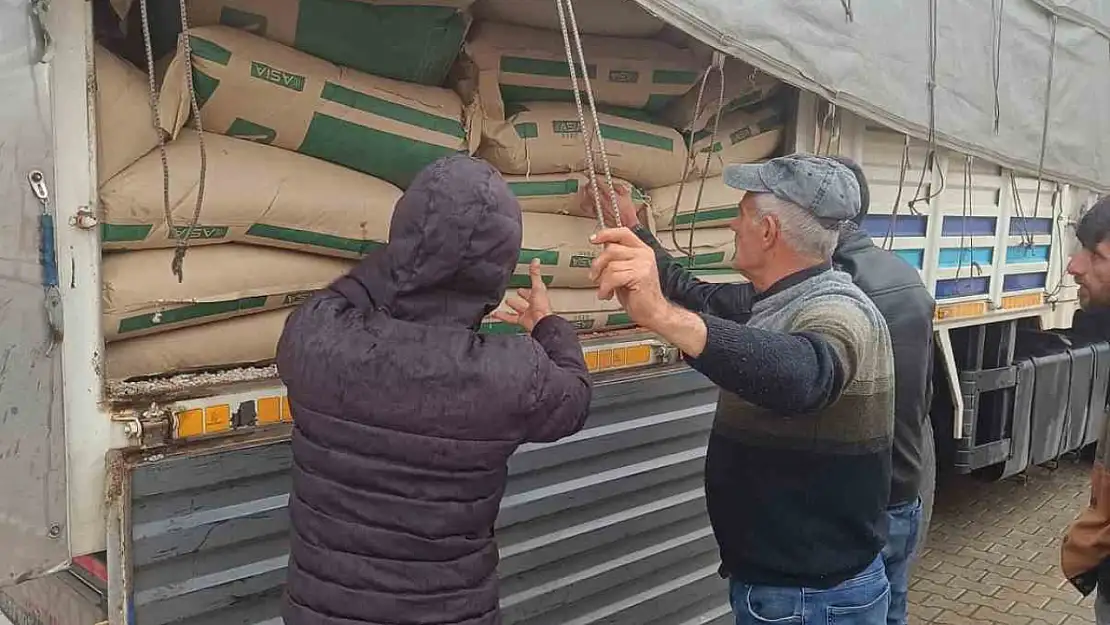 Dicle'de TAKE projesi ile çiftçilere 25 ton kırmızı mercimek tohumu dağıtıldı