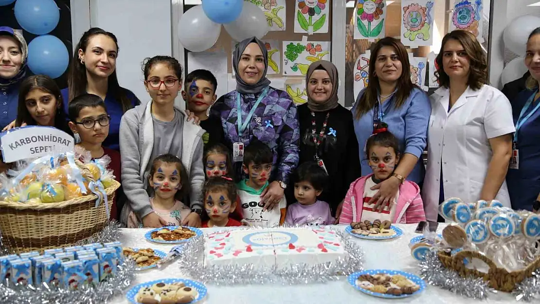 Diyarbakır'da Dünya Diyabet Günü'nde çocuklara moral etkinliği