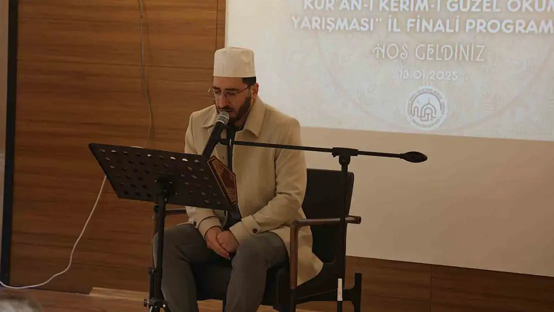 Kur'an-ı Kerim'i güzel okuma yarışması il finali yapıldı