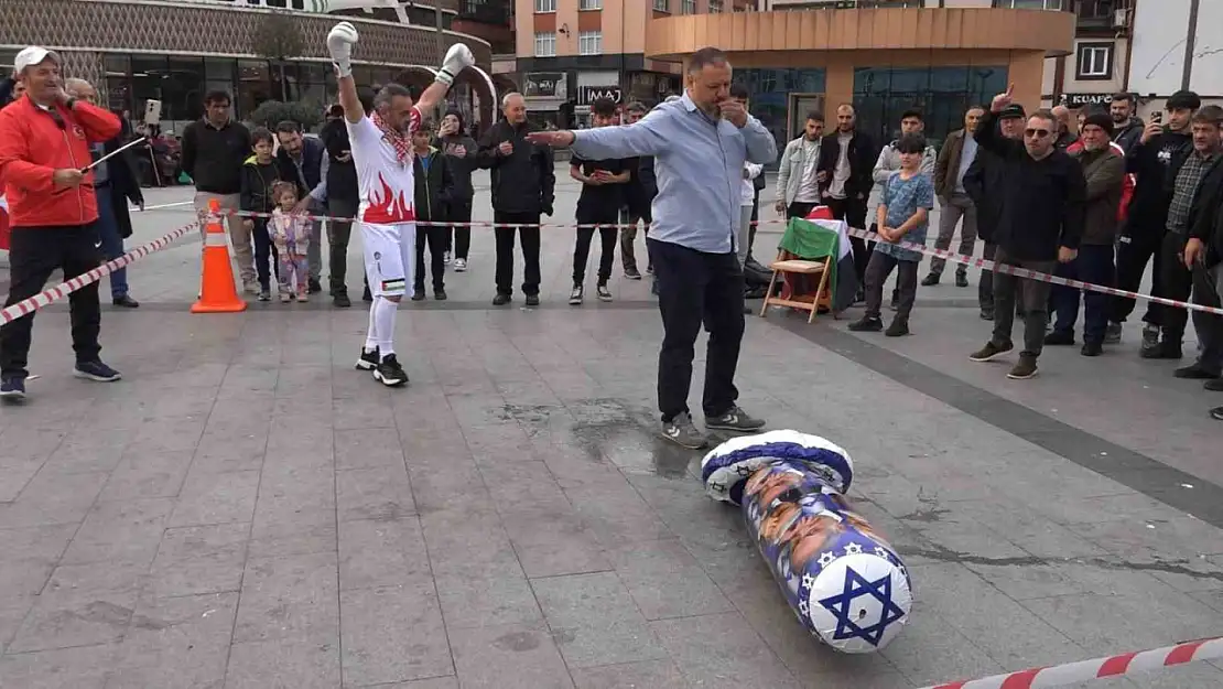 Netenyahu Rize'de nakavt oldu