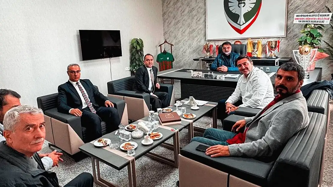 TFF Heyeti Amedspor'u ziyaret etti