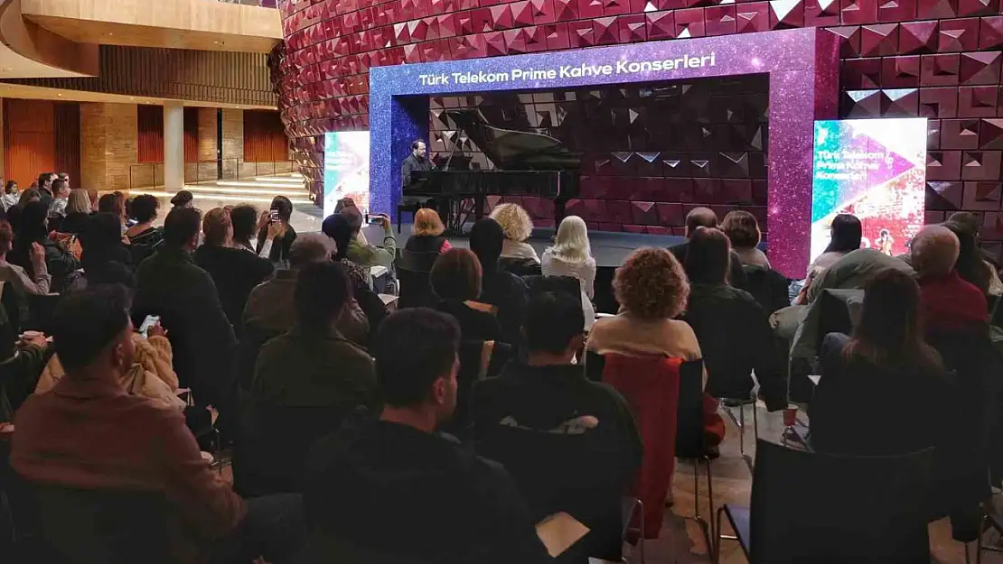 Türk Telekom Prime Kahve Konserleri piyano resitali ile başladı