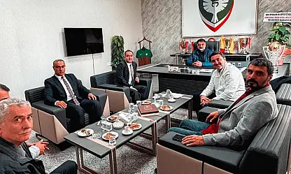 TFF Heyeti Amedspor'u ziyaret etti